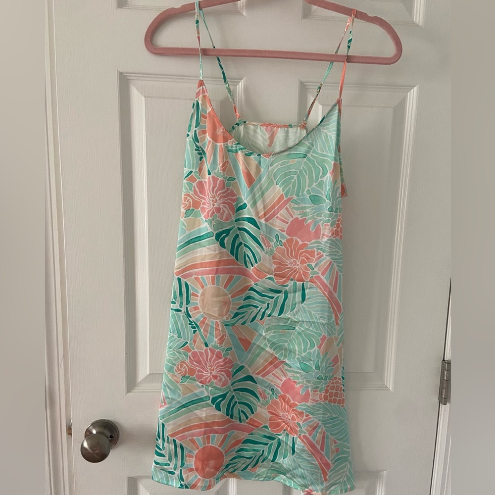 Kenny Flowers Pajama Dress